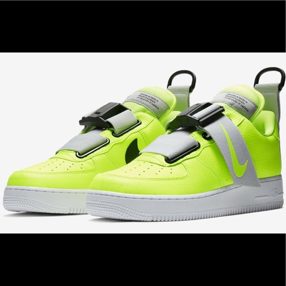 NIKE AIR FORCE 1 UTILITY “VOLT” - Picture 6 of 8